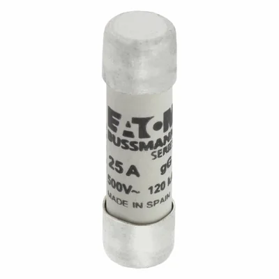 Inserto cilindrico C10G25 10 x 38 mm 25A GG 400V CA