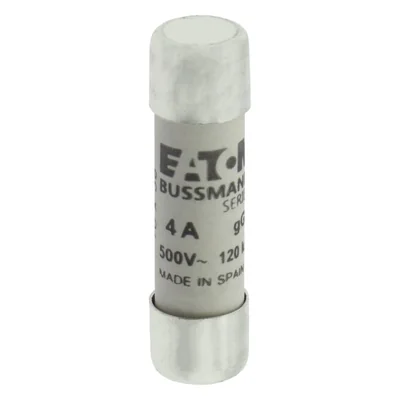 Inserto cilindrico C10G4 10 x 38 mm 4A GG 500V CA