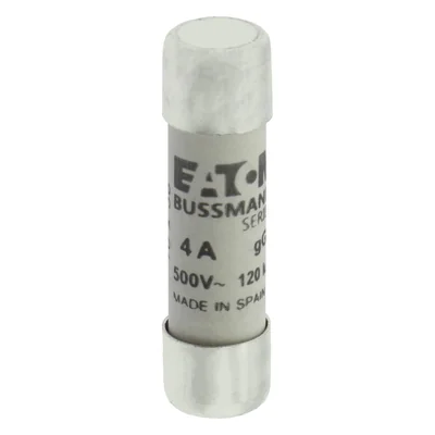 Inserto cilindrico C10G4 10 x 38 mm 4A GG 500V CA