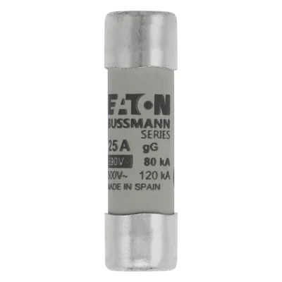 Inserto cilindrico C14G25 14 x 51 mm 25A GG 500V CA
