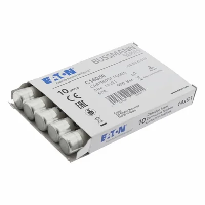 Inserto cilindrico C14G50 14 x 51 mm 50A GG 400V CA