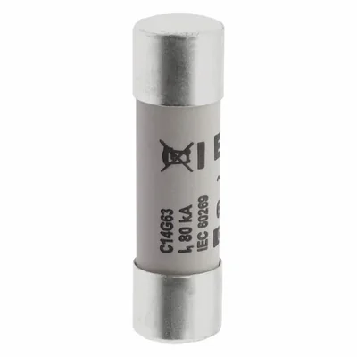 Inserto cilindrico C14G63 14 x 51 mm 63A GG 400V AC