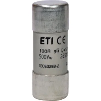 Inserto de fusible cilíndrico CH22x58 gG 100A