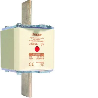 Inserto de fusible de cuchilla NH3 gTr 400V 361A