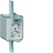 Inserto de fusible de cuchilla NH3C gG con indicador central 80A 500V