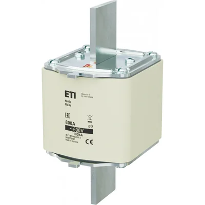 Inserto de fusible industrial de acción lenta NH4a gG 800A/690V