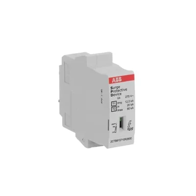 Inserto de pararrayos C QS OVR T1-T2 12,5-275s | T1-T2 | fase | 275V | Iimp= 12,5kA | In= 20kA |