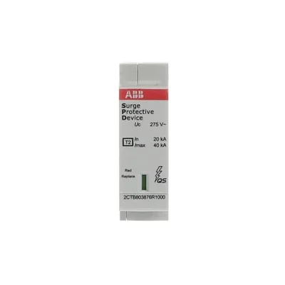 Inserto de pararrayos OVR T2 40-275 C QS | T2 | fase | 275V | In= 20kA |