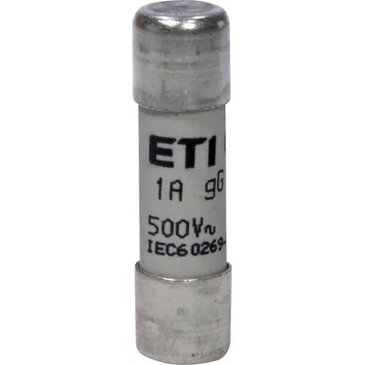 Inserto fusibile cilindrico CH10x38 gG 1A