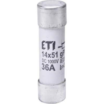 Inserto fusibile cilindrico PV CH14x51 gPV 36A