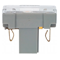 Inserto incandescente con terminal neutro IP44 gris