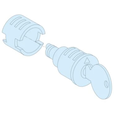 Inserto per quadri Prisma con serratura n°2433A con chiave IP55