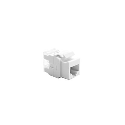 Inserto presa per computer Molex RJ45 cat.5e UTP, bianco