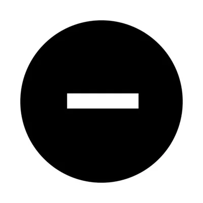 Inserto pulsante nero sporgente "-", M22-XDH-S-X5