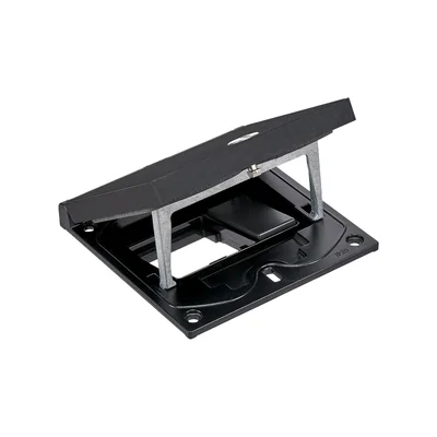 Inserto Simon Connect TSC-KFH100-74 con coperchio; spazio vuoto 45x45 mm e coperchio 22,5x45 mm; serratura con facile accesso; nero