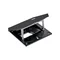 Inserto Simon Connect TSC-KFH100-74 con coperchio; spazio vuoto 45x45 mm e coperchio 22,5x45 mm; serratura con facile accesso; nero