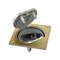 Inserto Simon Connect TSC-KSE26USEC-2371 con tapa, con toma + RJ45 cat.6 UTP con bloqueo; latón.