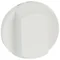 Insignia de mecanismo de cable blanco