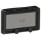 Inspection window 8 modules, black IP67