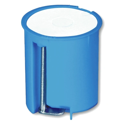 Installation box for empty walls P32 fi32mm sconce blue