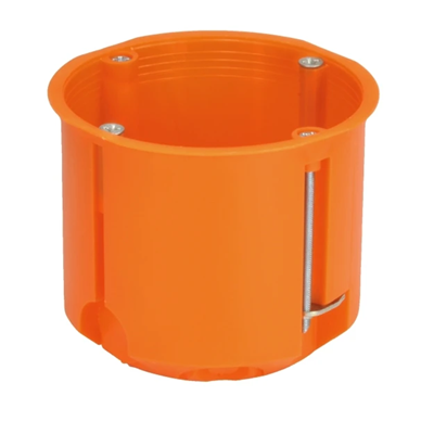 Installation box for empty walls P60DF fi60mm deep orange