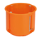 Installation box for empty walls P60DF fi60mm deep orange