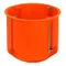 Installation box for empty walls P60DF fi60mm deep orange