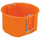 Installation box for hollow walls P60KF 60mm orange tile