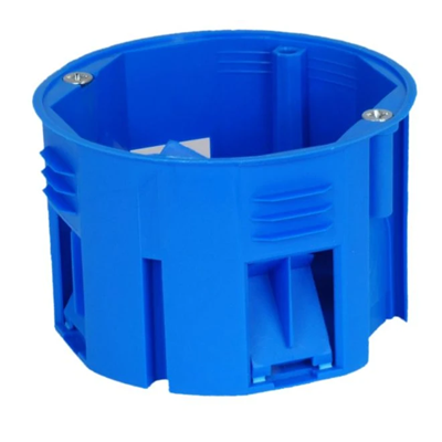 Installation box for walls with polystyrene combined PST60 fi60mm blue