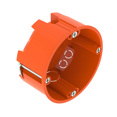 Installation box HG 35 for panel walls orange