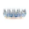 Installation branch OBL 35/25-4 grey/blue