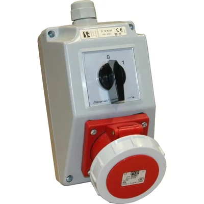 INSTALLATION KIT IP67 O-I/16A, 3P+PE, M25 GLAND