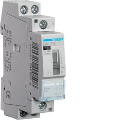 Installation relay 1NO+1NC 16A 230V AC