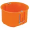 Installationskasten für Hohlwände P60KF 60 mm orangefarbene Fliese
