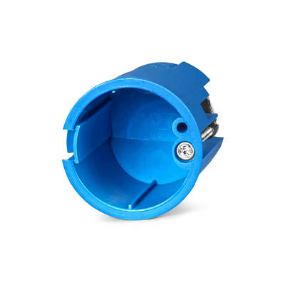 Installationskasten für leere Wände P32 fi32mm Wandleuchte blau