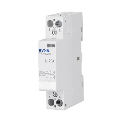 Installationsschütz CR2020230, 20 A, 230 V AC/DC, 2 Schließer