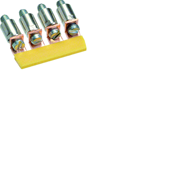 Insulated bridge 4mm2, 4-way