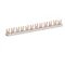 Insulated busbar IZ16/1F/12/L bent