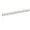 Insulated busbar IZ16/1F/54/L bent