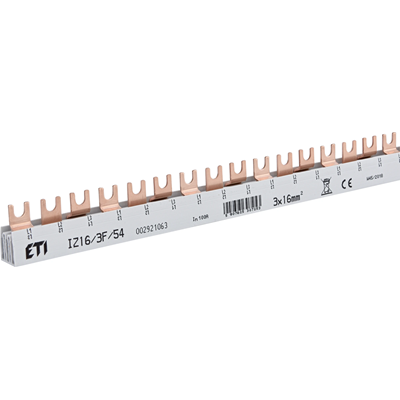 Insulated busbar IZ16/3F/54