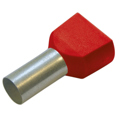 Insulated ferrule terminal in the basement wire DIN 10/14* 100 pcs