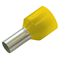 Insulated ferrule terminal safe 6/12 yellow 100 pcs