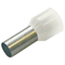 Insulated ferrule terminal white HTI - 0.5/8 100 pcs