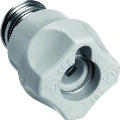 Insulated fuse head E14 D01 16A