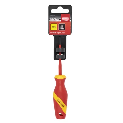 Insulated screwdriver 2.5x75mm 1000V