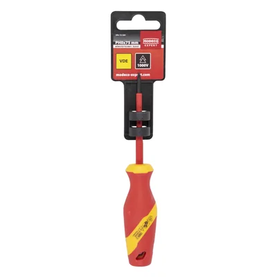 Insulated screwdriver PH1x80mm 1000V