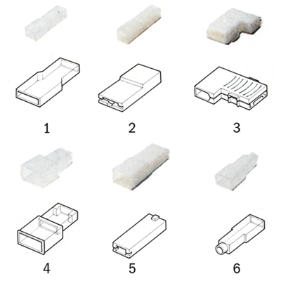 Insulating sleeve shape 2 Nylon