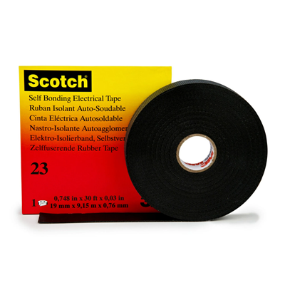 Insulation tape - self-amalgamating Scotch 23, 19x9.15