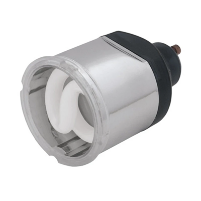 Integrated compact fluorescent lamp 11W GU10 230V 220lm WW