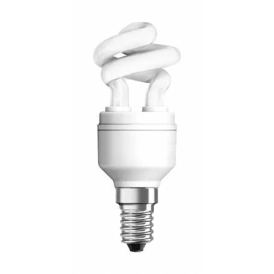 Integrated compact fluorescent lamp 5W E14 230V 250lm WW